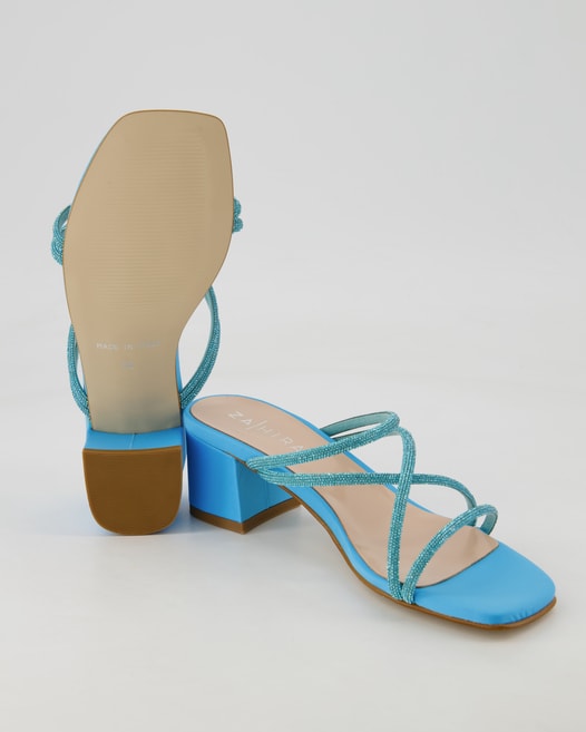 Zahira 12939 Pantoletten in Blau
