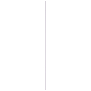 Hoeklat grenen wit gegrond 34x34 mm 270 cm