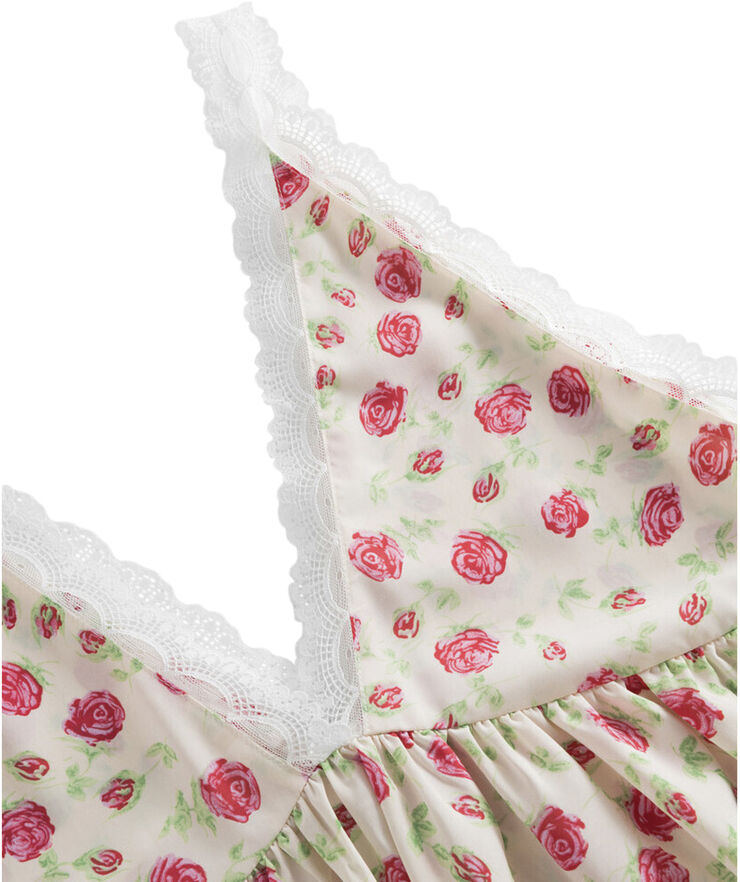 HUNKØN Nanna Dress White floral