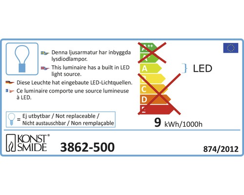 Konstsmide LED-clusterlichtketting, 5,8 m + 5 m aansluitkabel, veelkleurig licht, 768 LED's, incl. controller, 8 verschillende functies
