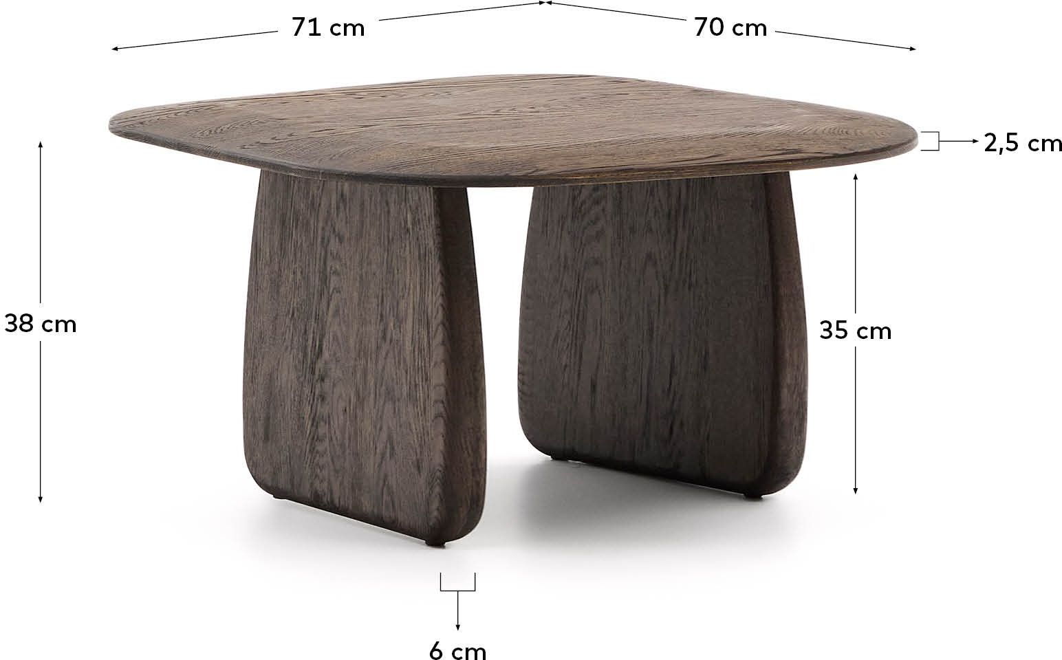 Kave Home   Pirita Bijzettafel