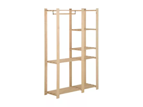 Porte manteau 110x38x170 cm Bois de pin massif