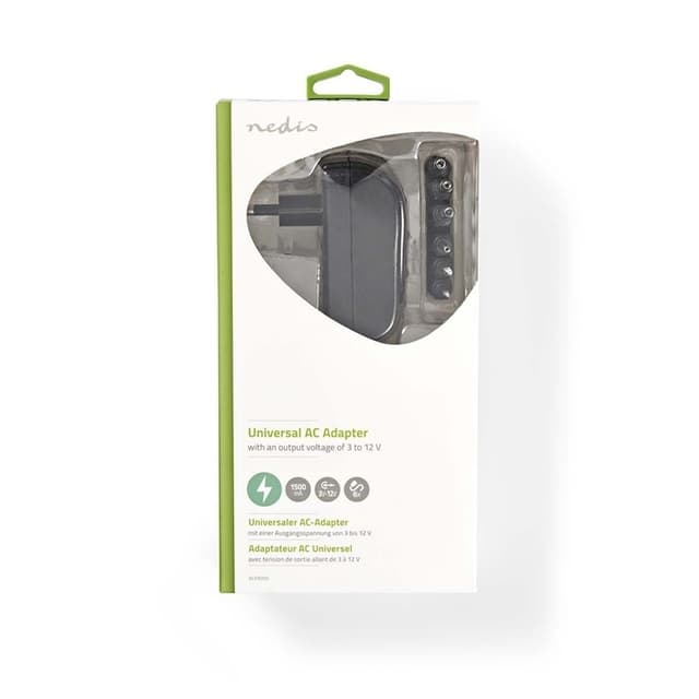 Nedis Universal AC Power Adapter | 18 W | 3