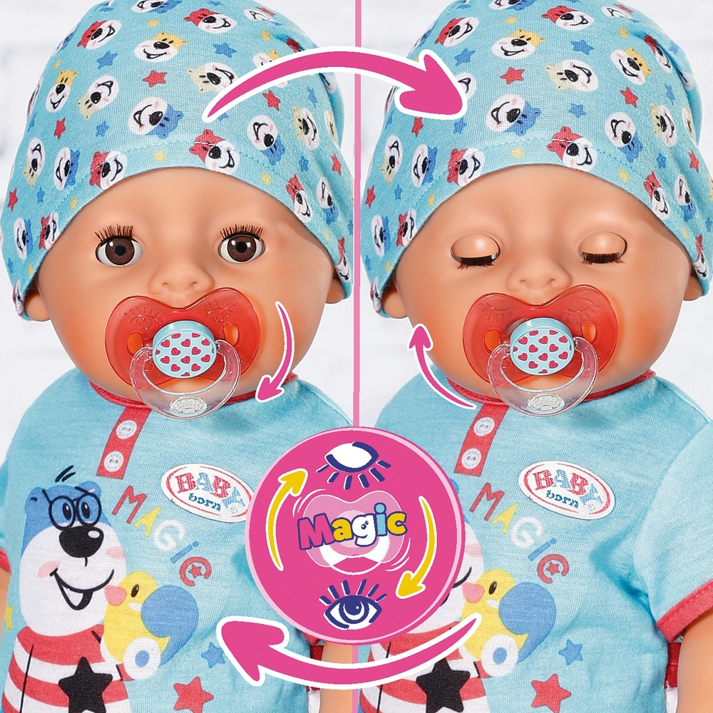 BABY born 43cm Magic Boy - Hellblaues Outfit