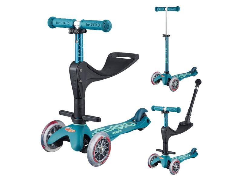 Micro Mobility Kickboard Mini Micro 3in1 Deluxe Plus Ice Bl Kickboard