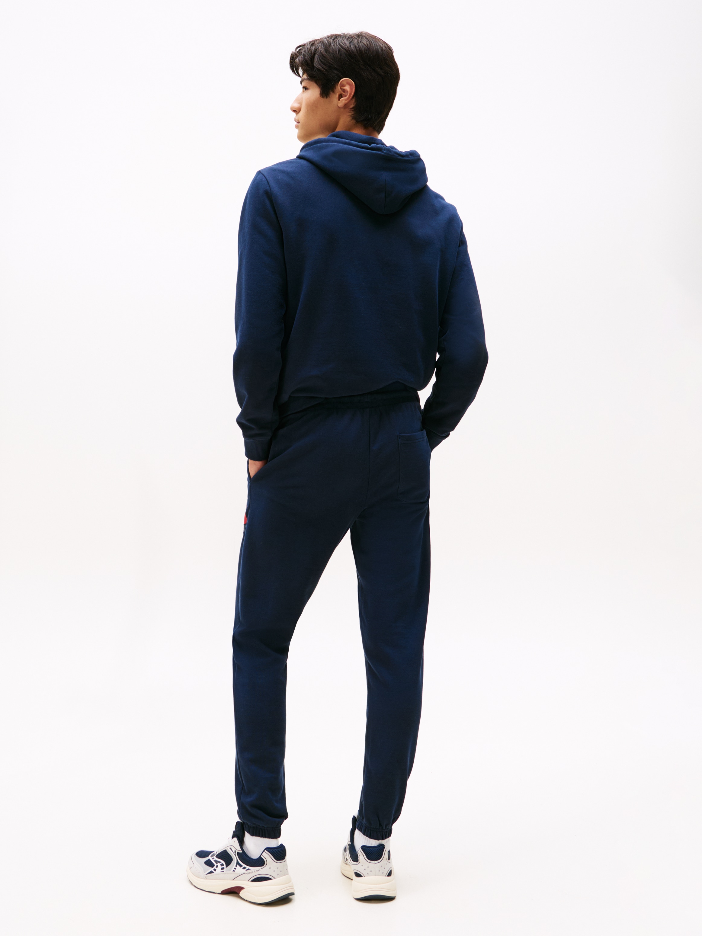 Tommy Jeans Sweathose »TJM RWB FLAG«  Jogginghose, Print, elastischer Bund, slim fit