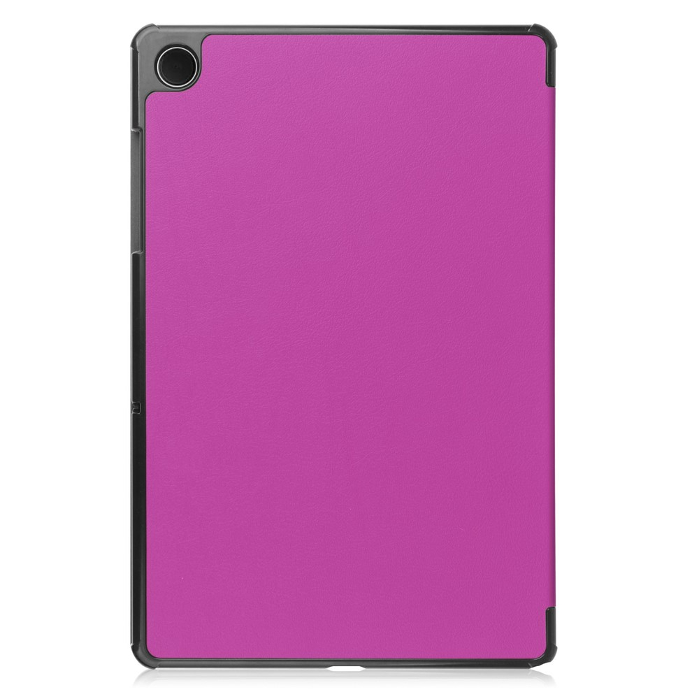Samsung Galaxy Tab A11  Plus / A9  Plus Leder Tasche Flip Cover Hülle - Lila