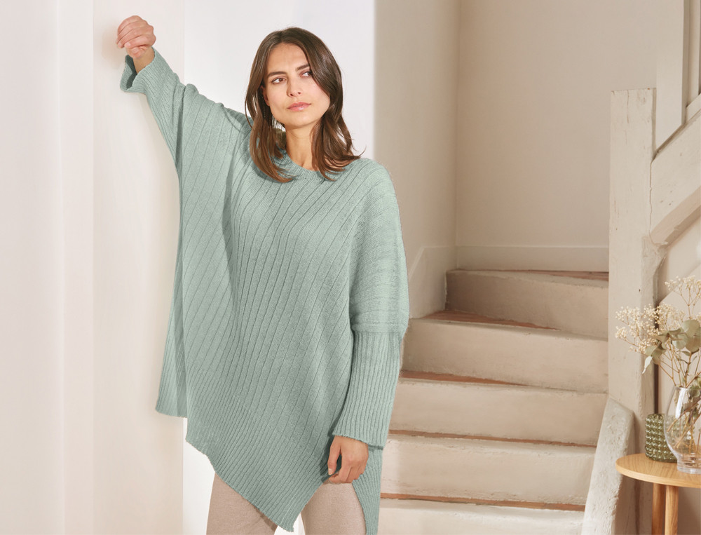 Poncho pull-Gourmandises