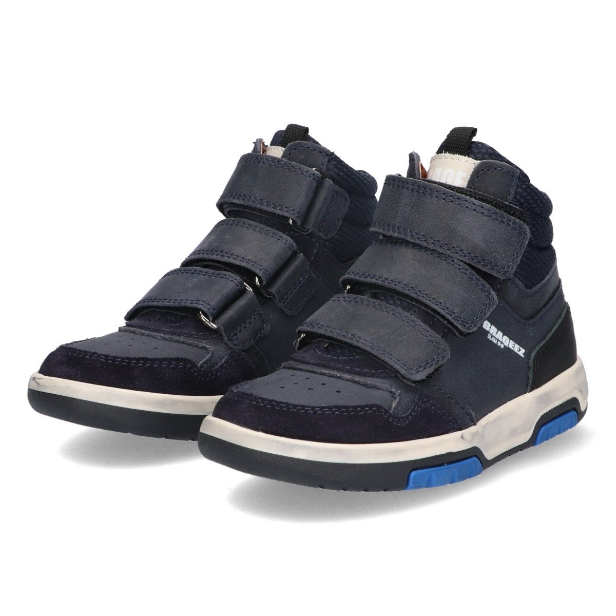 Chiel Chicago - Hoge Sneakers Braqeez Blauw