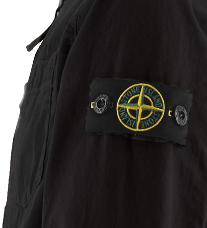 Stone Island Jakke - Overshirt - Sort