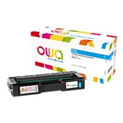 Cartouche laser compatible Ricoh 407544 - cyan - Owa K16090OW