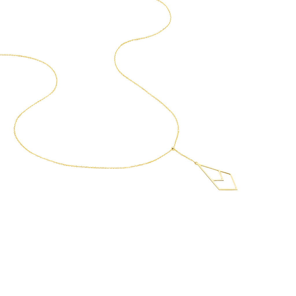 Collier Swanny Or Jaune
