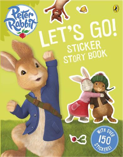 Peter Rabbit Animation: Let's Go! Sticker Story Book (Paperback)