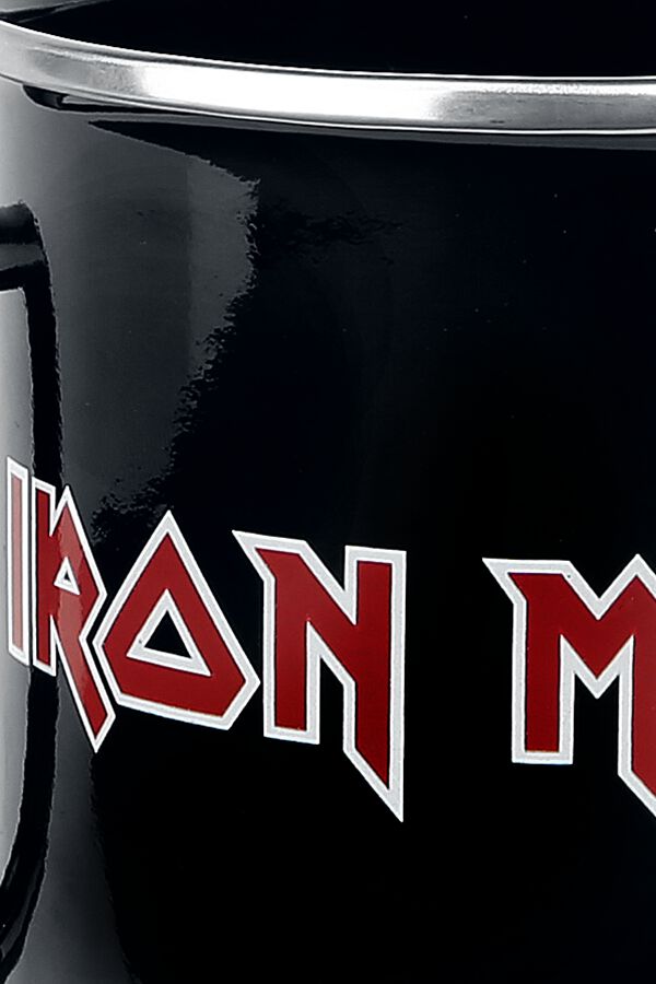 Logo - Mug en Émail | Iron Maiden Mug
