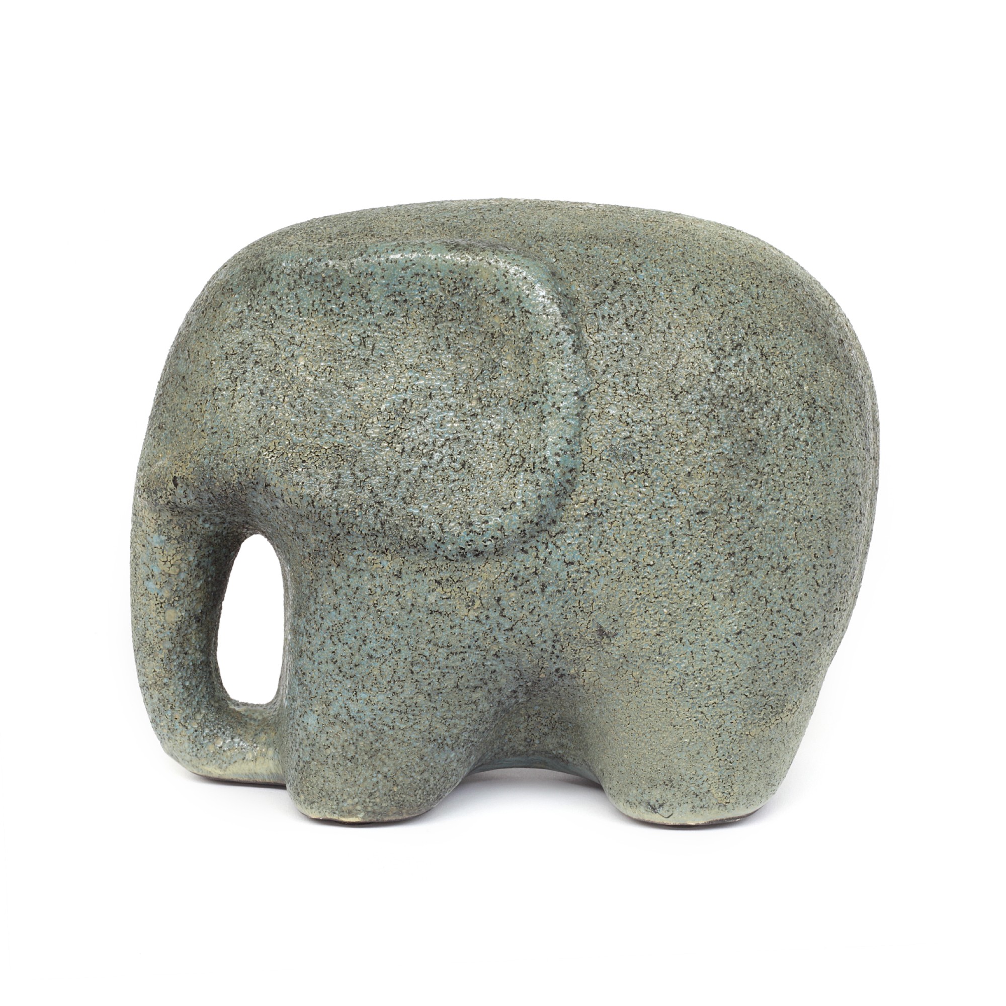 Keramikelefant, grau, T 17 cm, B 11,5 cm, H 13 cm günstig bestellen