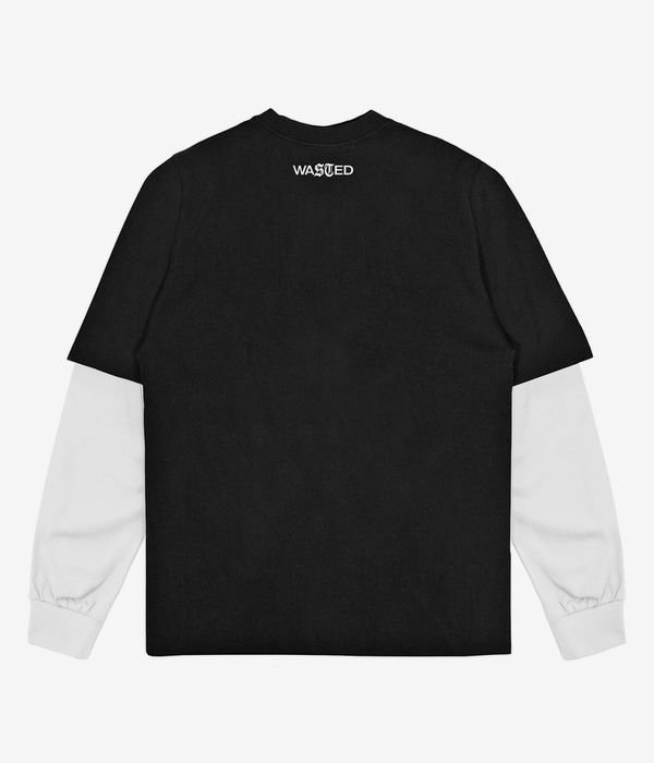 Wasted Paris Stoned Again Longsleeve (black white)