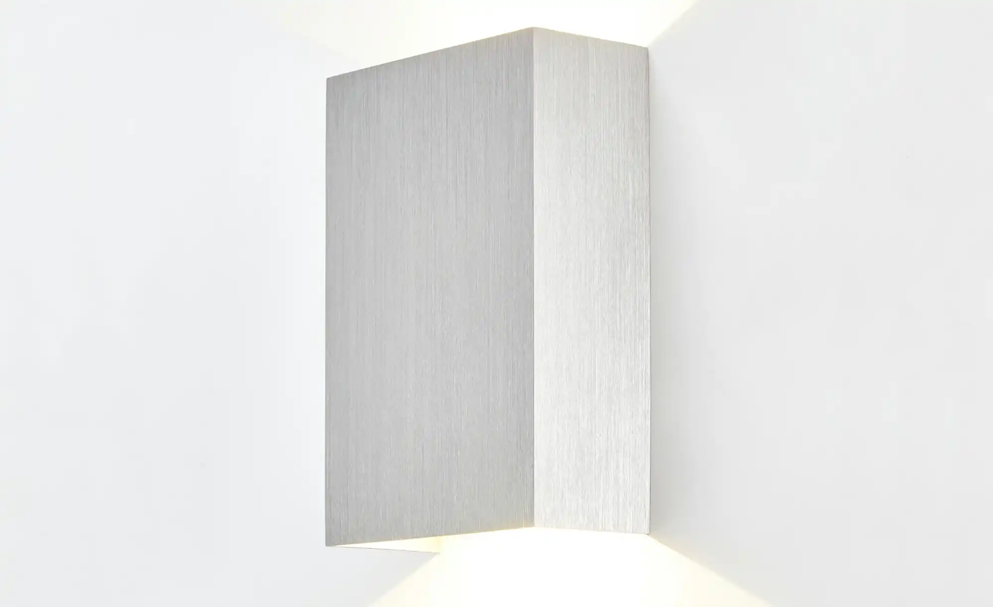 Meisterleuchten LED-Wandleuchte, 2-flammig Nickel matt