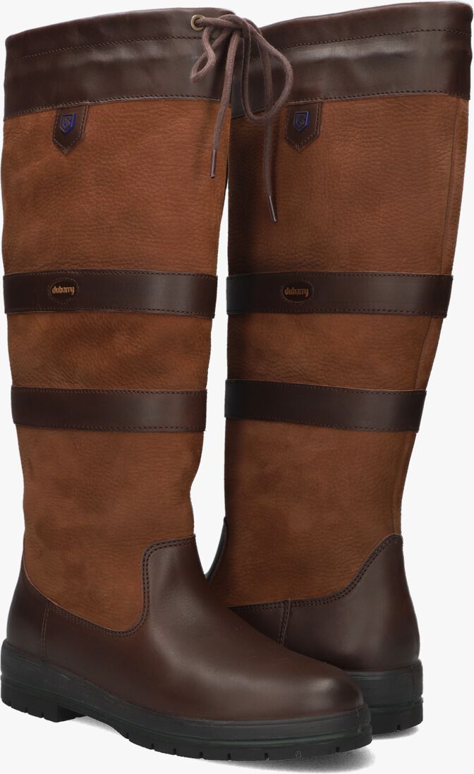 bruine dubarry hoge laarzen galway
