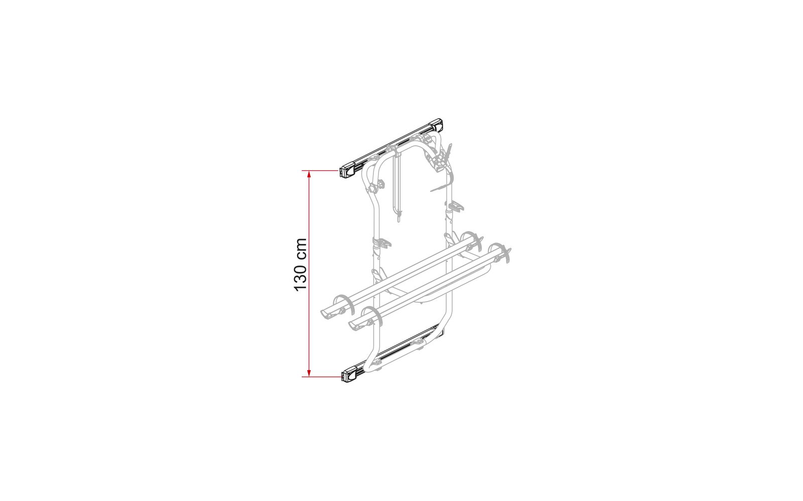 Fiamma Kit Bars DJ Ducato >06 for CB DJ