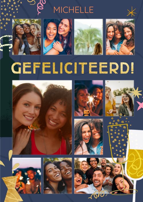 Greetz | Verjaardagskaart | Met fotos | Viering