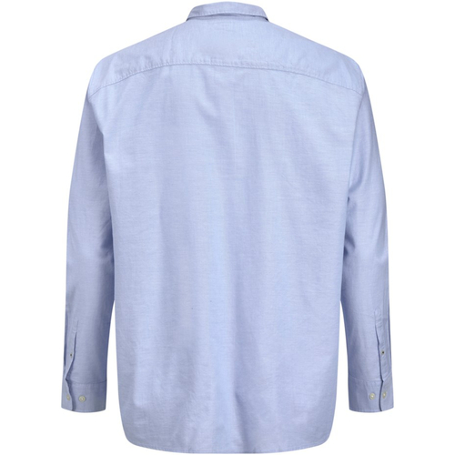 Jack & Jones - 12190444 JJEOXFORD SHIRT L/S S21 NOOS PLS CASHMERE BLUE Azul