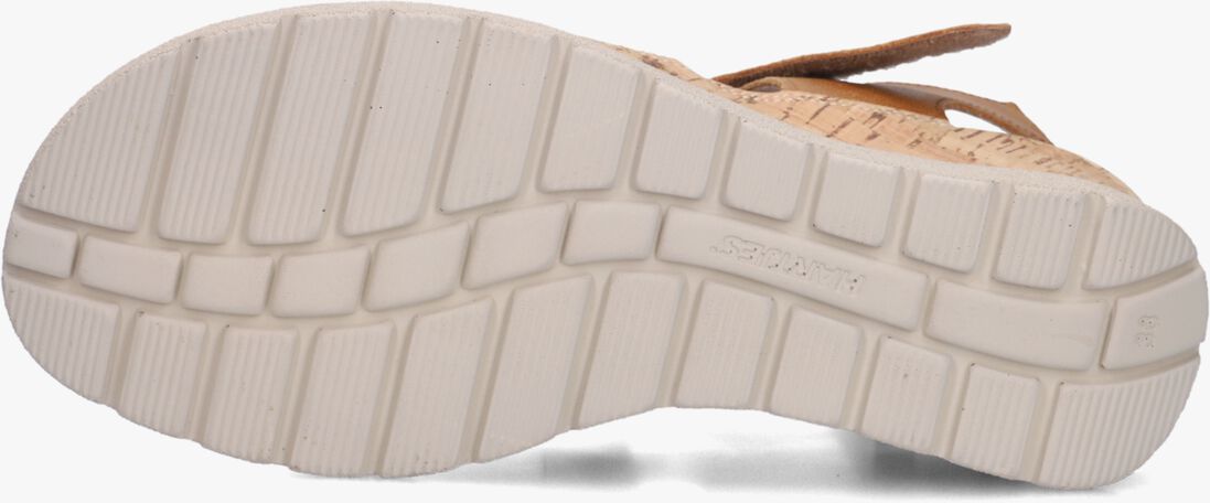 bruine hartjes sandalen met hak jazz