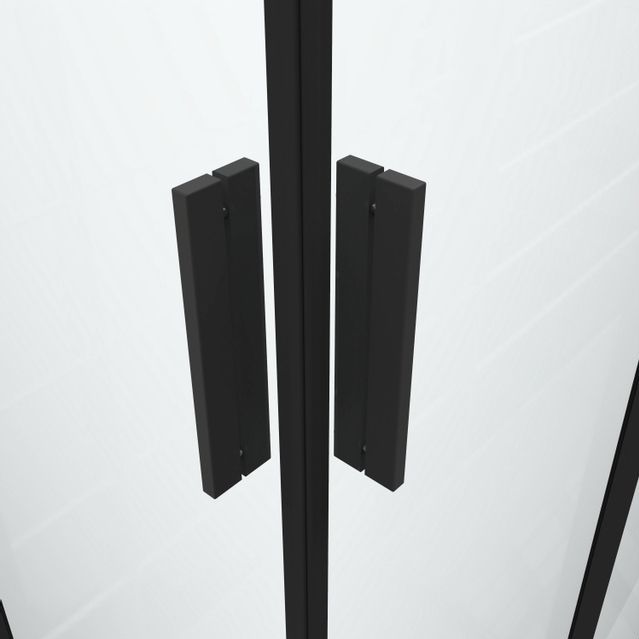 Saniclass - Casus - Douchecabine - Mat Zwart - 90x90x200 cm