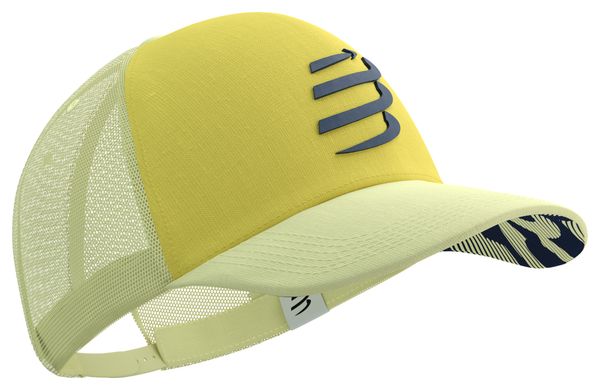 Casquette Compressport Trucker Cap Jaune