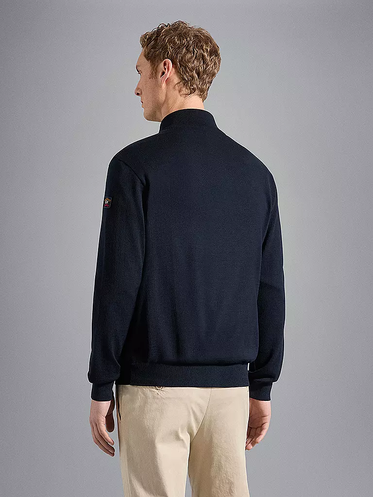 PAUL & SHARK Strickjacke blau