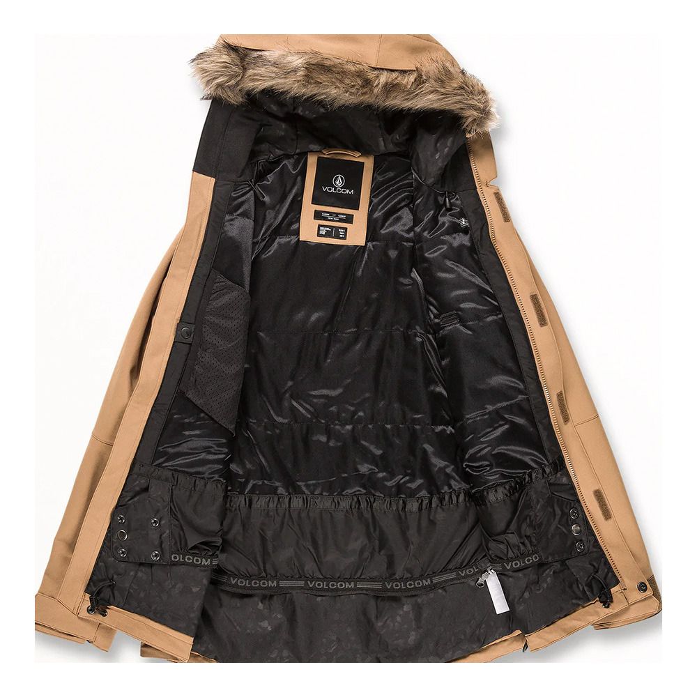 Volcom SHADOW INSULATED- Veste snow Femme caramel