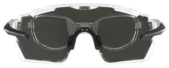 Lunettes AZR Pro Race RX Crystal verni/Noir / Écran Hydrophobe Bleu