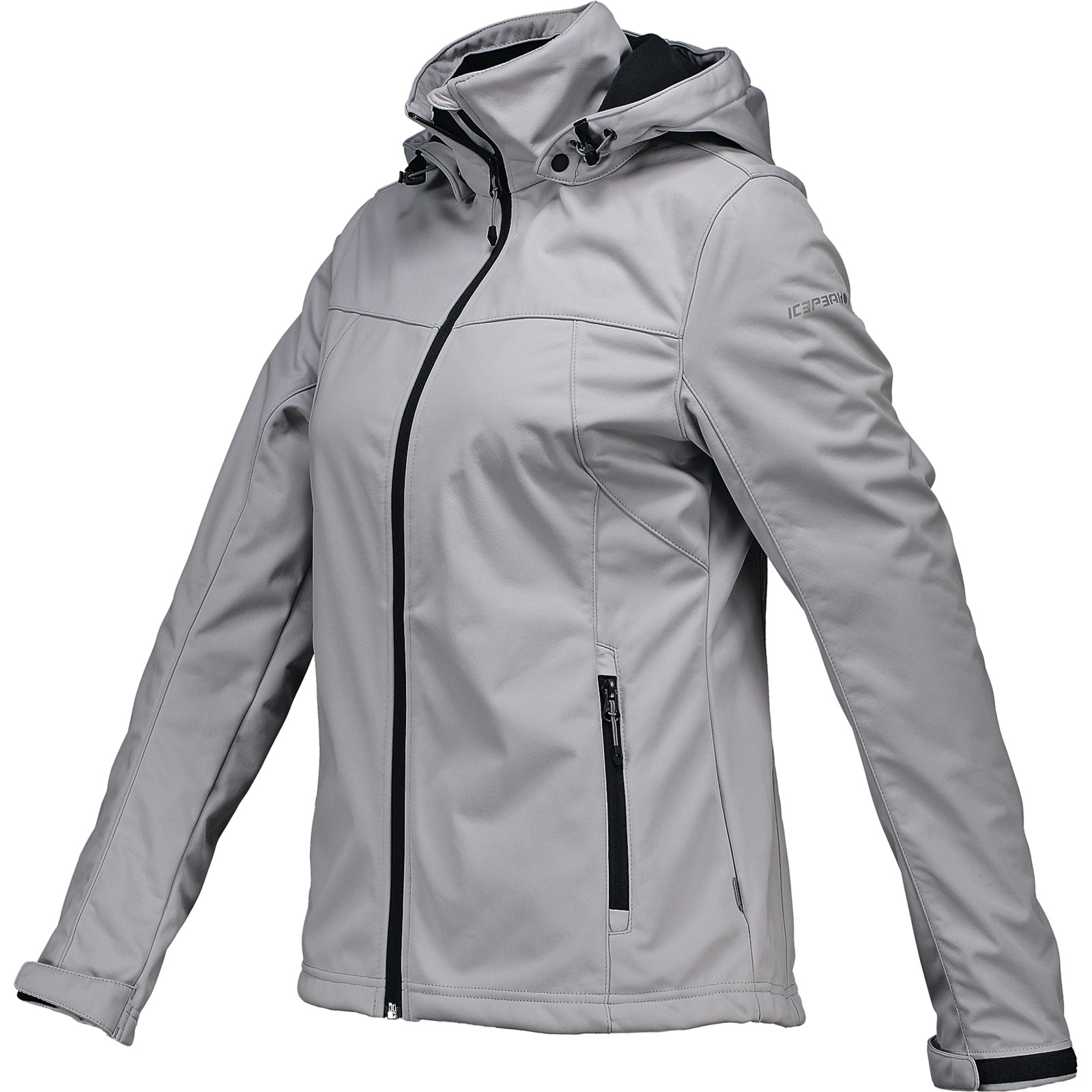 Icepeak Damen-Softshelljacke Boise hellgrau, 38
