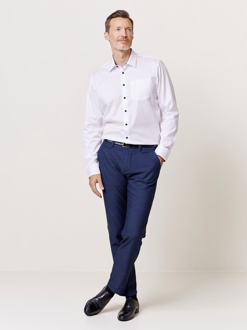 Ullern skjorte Bleach White