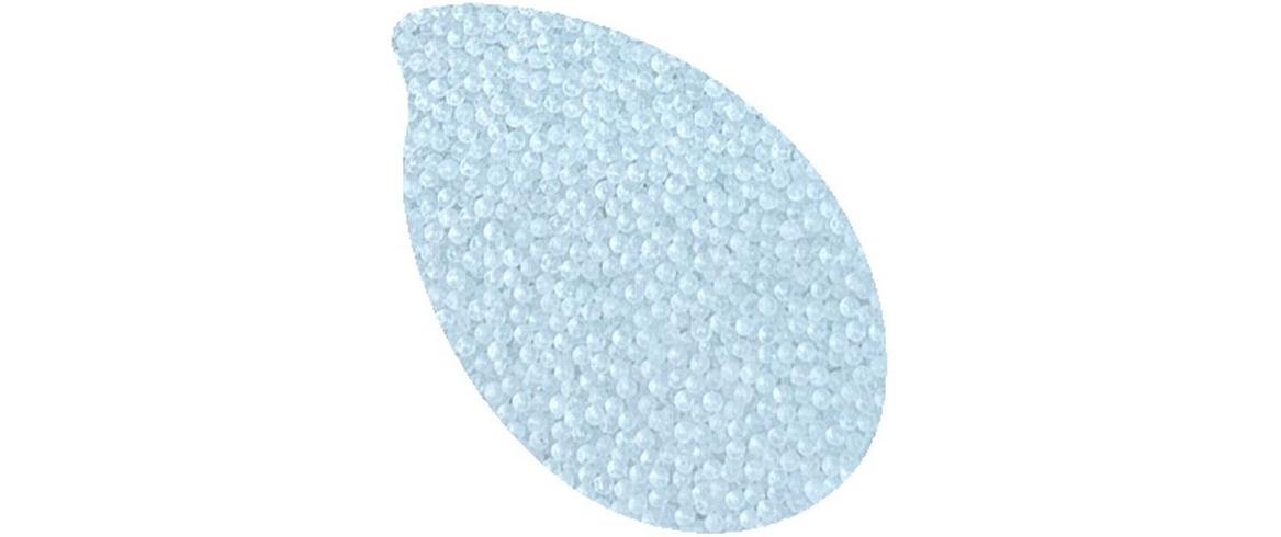 Glasperlen 500 g WeissGlasperlen
