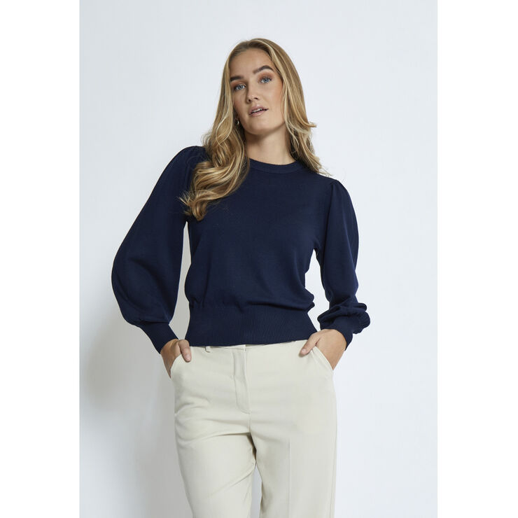 Minus MSLiva Long Sleeve Pullover Black iris solid