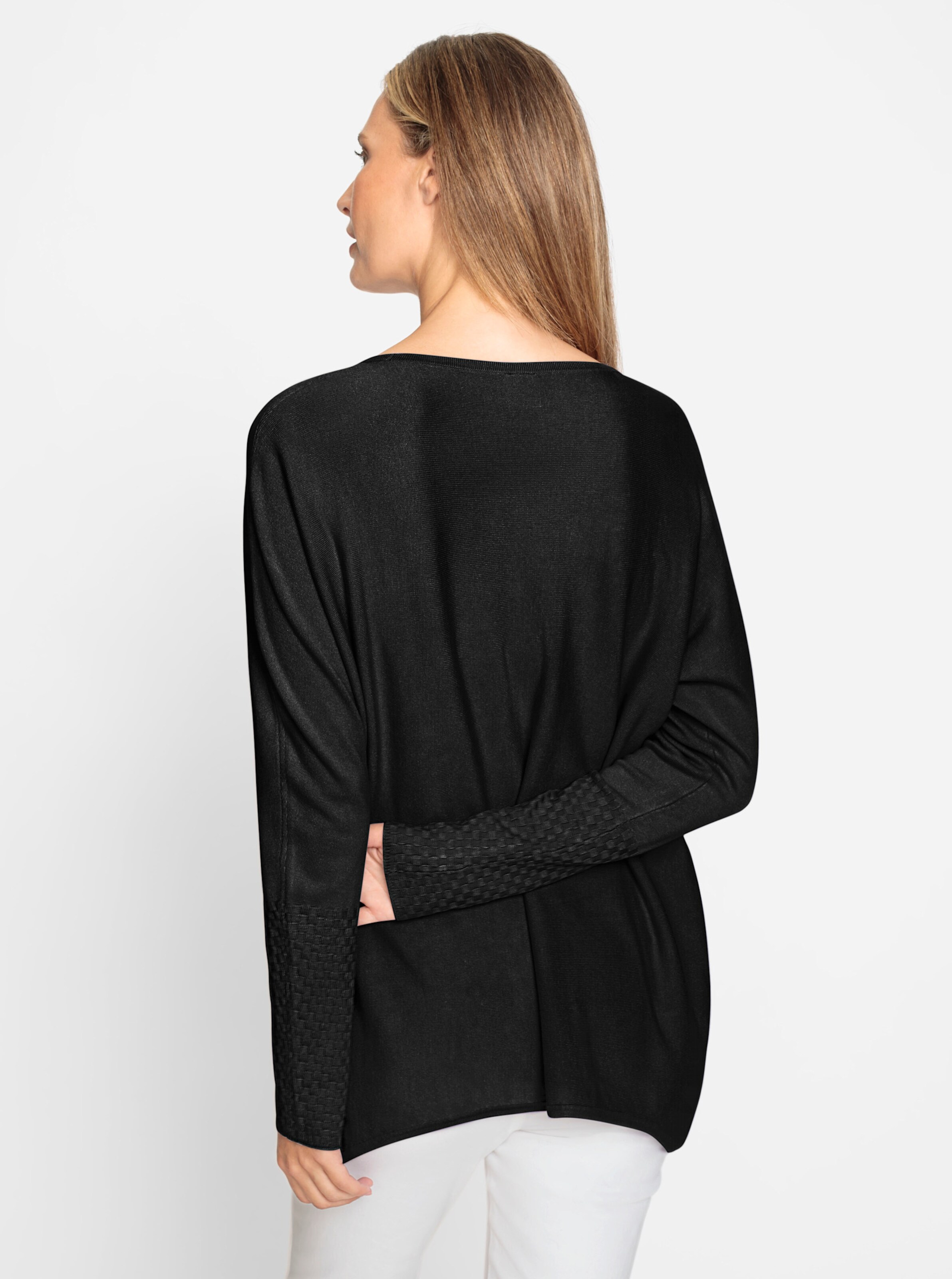 heine Pullover in schwarz
