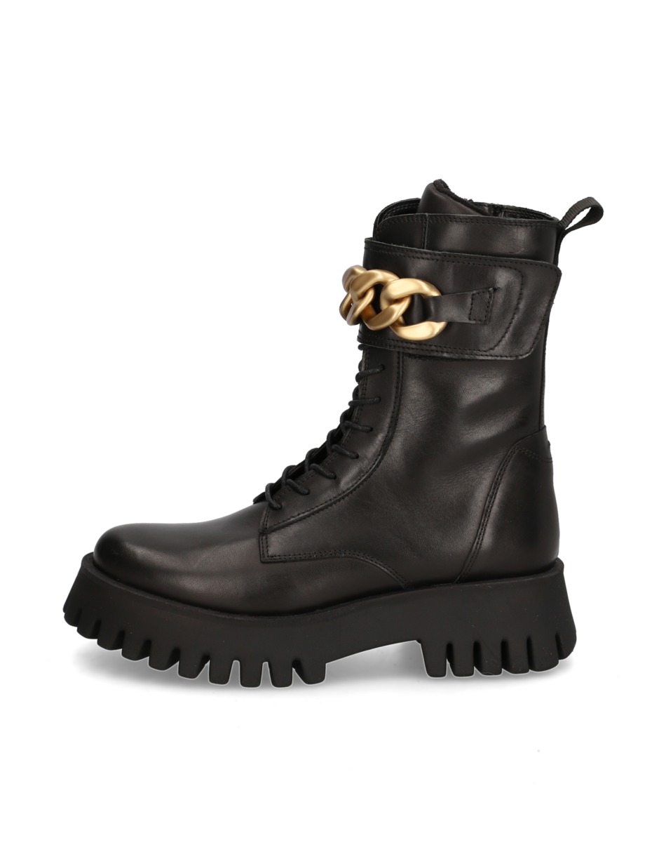 Glattleder Schnürboot