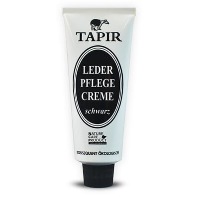Tapir Lederpflegecreme, Schwarz