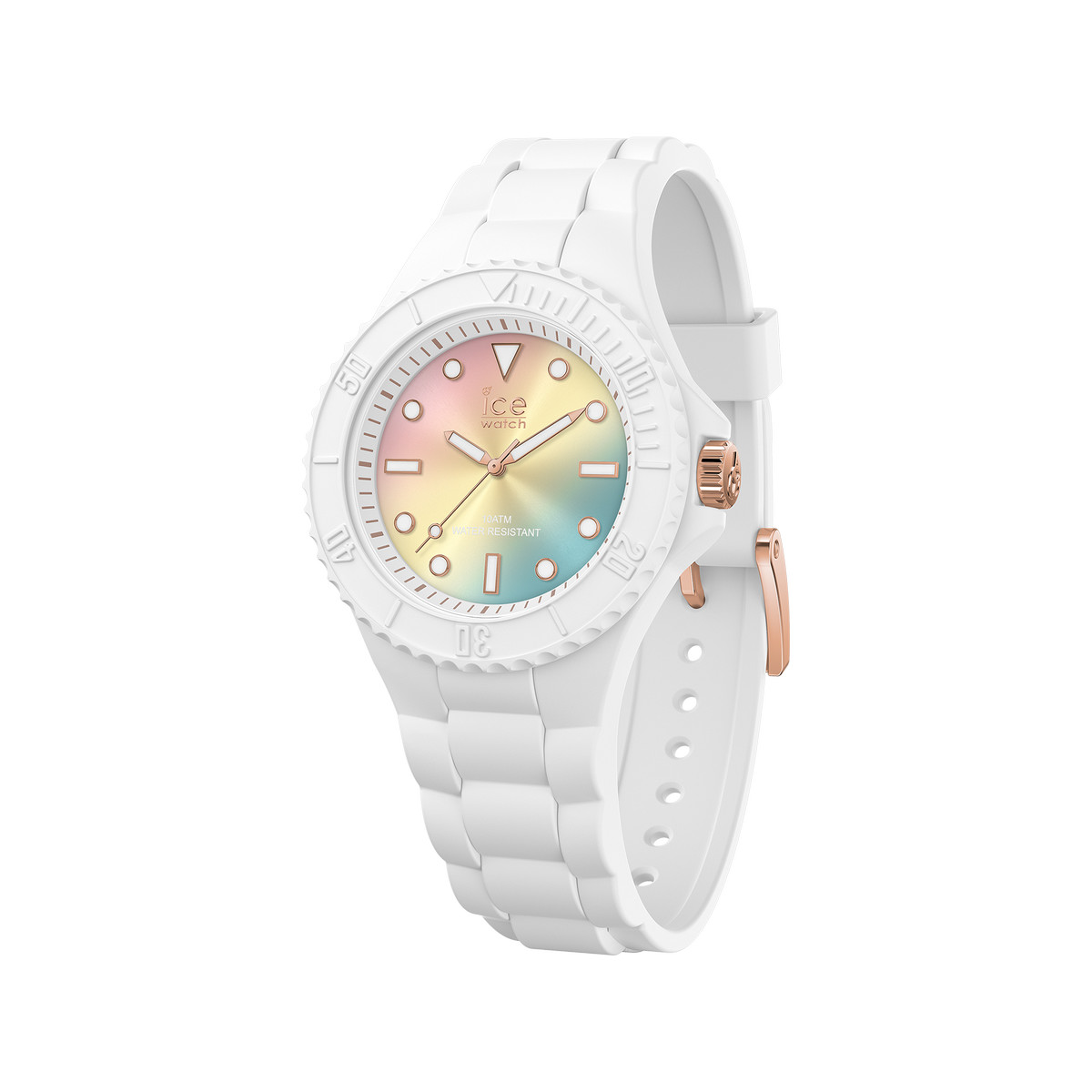 Montre Ice Watch small femme plastique silicone blanc