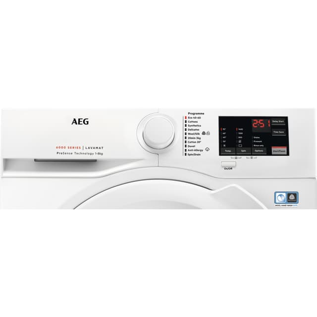 AEG 6000 Series vaskemaskine LR612M84I (8 kg)