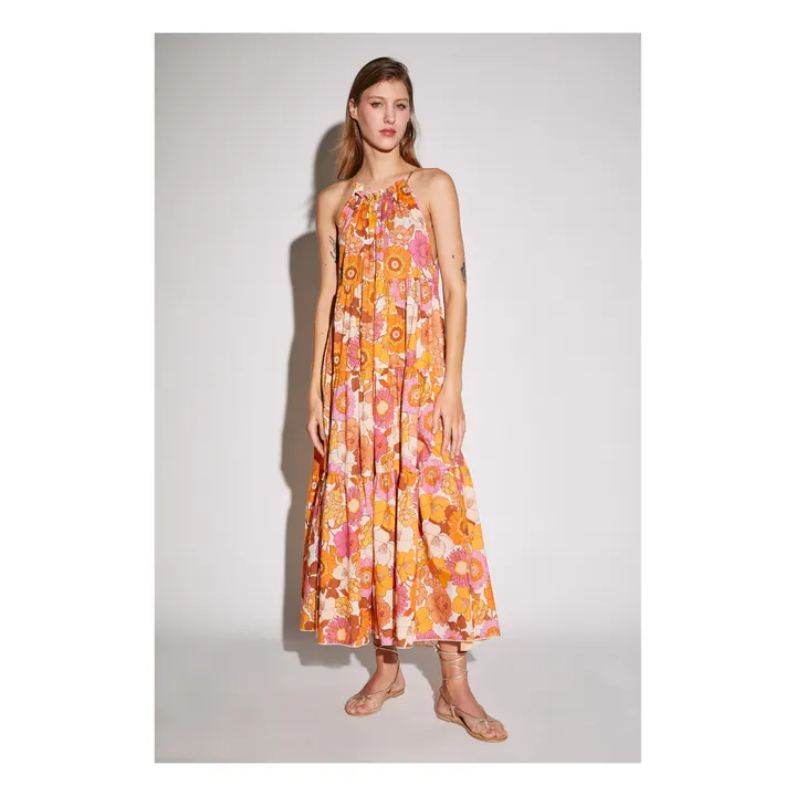 The Label Edition Robe Mathilda | Orange