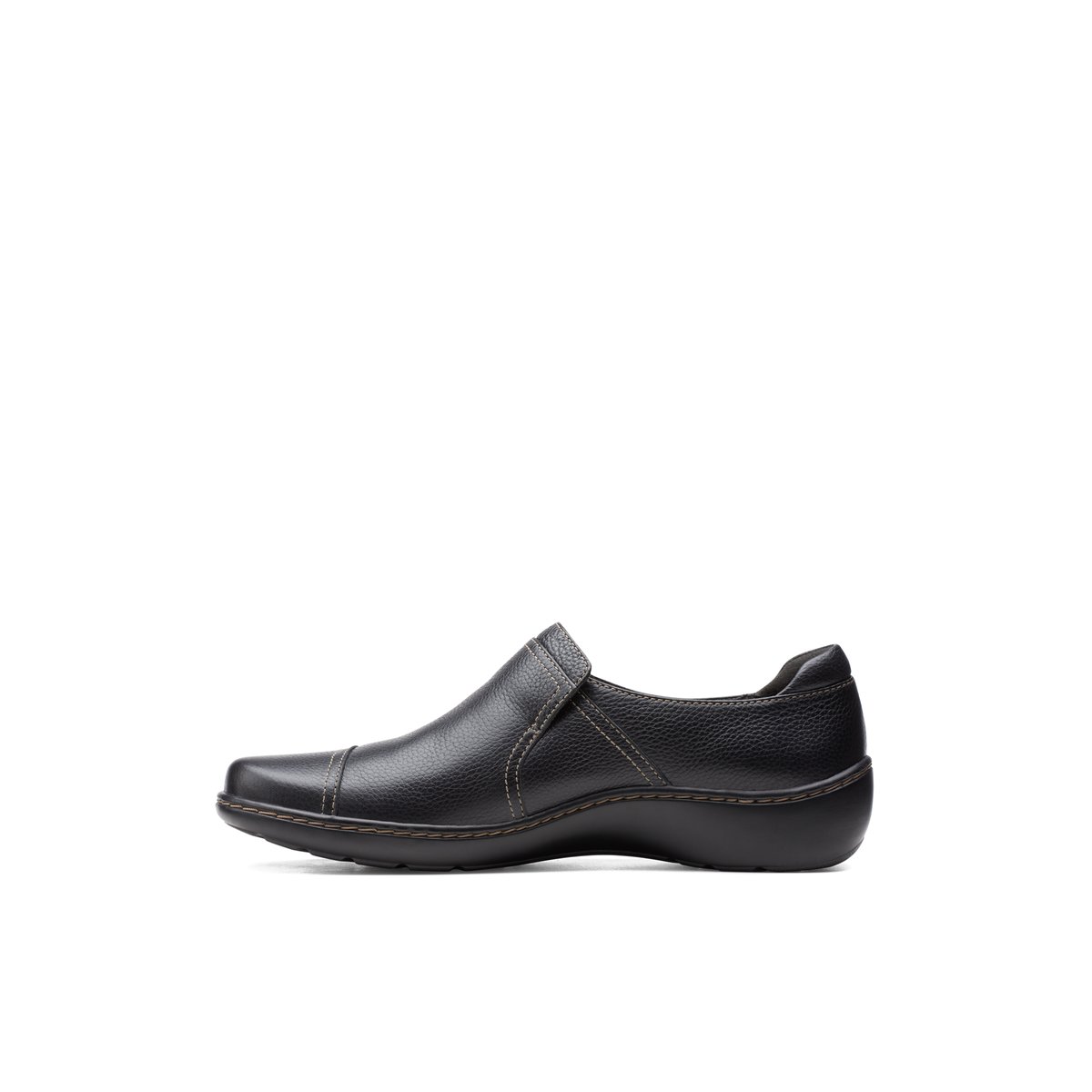 CLARKS-Cora_poppy-w-Flâneurs - Talon plat - Noir