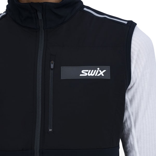 Veste ski de fond SWIX FOCUS WARM VEST M BLACK