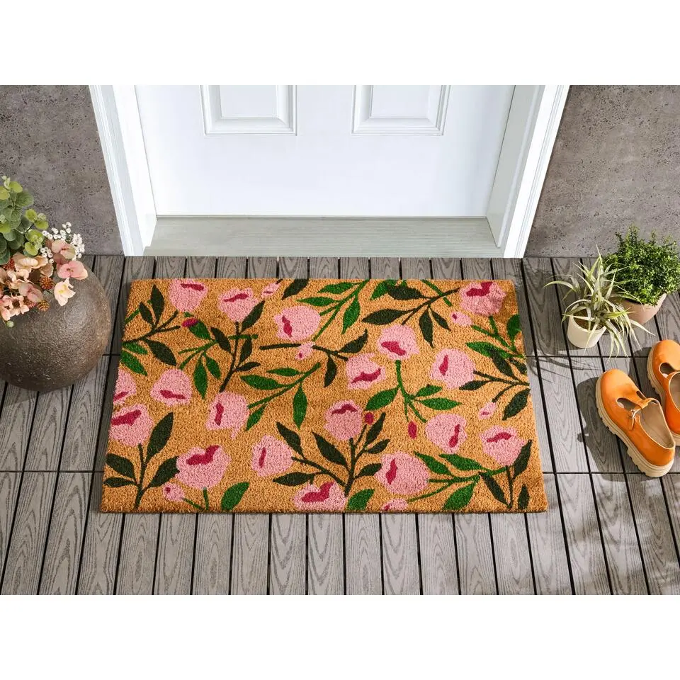 MANGUAO - Deurmat - Natuurlijk - 60 x 90 cm - Kokos