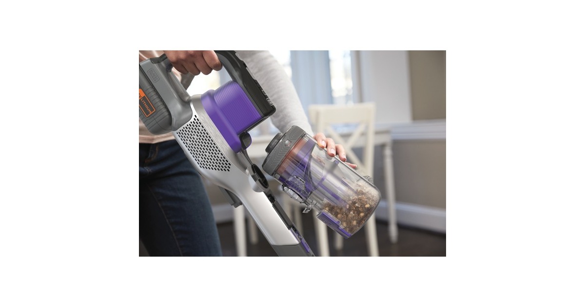 BLACK+DECKER36V 4-in-1 PowerSeries Extreme PET steelstofzuiger  (Paars)