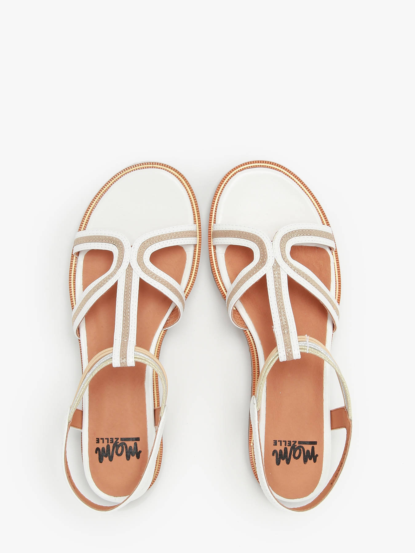 Sandales en cuir MAM'ZELLE