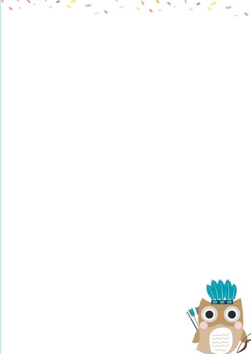 Paperclip | Verjaardagskaart | Hoera