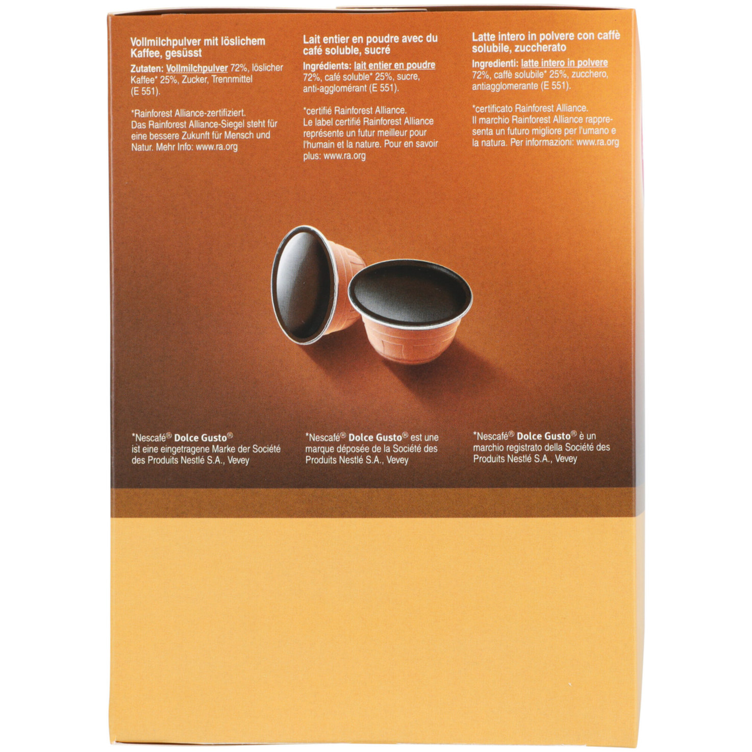 Prix Garantie Café Lait Nescafé Dolce Gusto 32 Kapseln