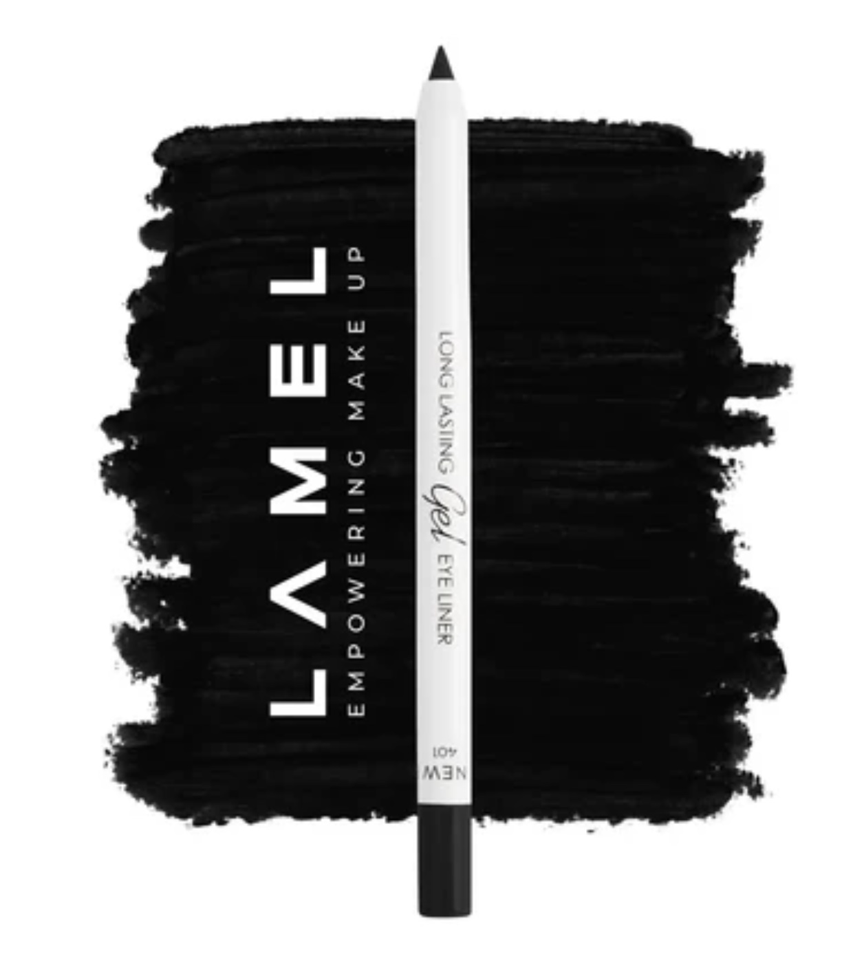 Lamel - Delineador em Gel Long Lasting - 401: Black