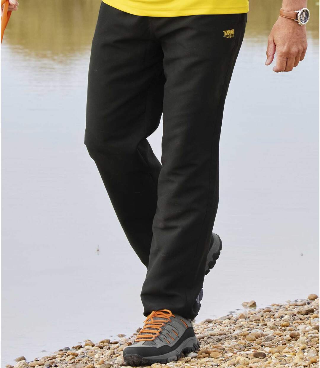 Pantalon de Jogging Microfibre Noir